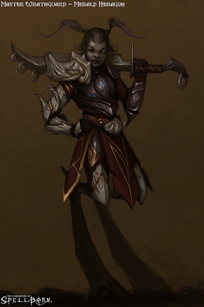 Spellborn: Merald Heragon - Master Wrathguard