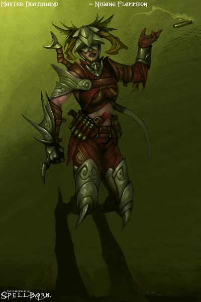 Spellborn: Nhiana Flammeon – Master Deathhand